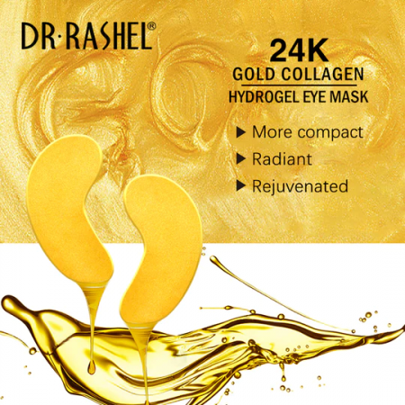Masca hidrogel pentru zona ochilor 24K Gold Collagen Hydrogel Eye Mask - 60 bucati [2]
