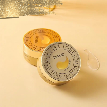 Promotii ❤️ - Mǎşti hidrogel cu aur si colagen zona ochilor- 24K Gold Collagen - 60 buc