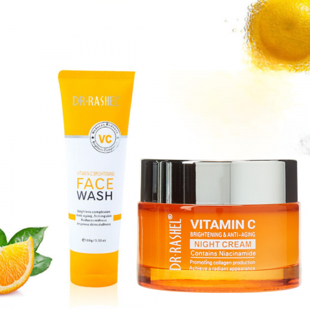 Vitamina c - Set 2 produse Rutina de seara cu Vitamina C- Dr.Rashel Vitamin C Series