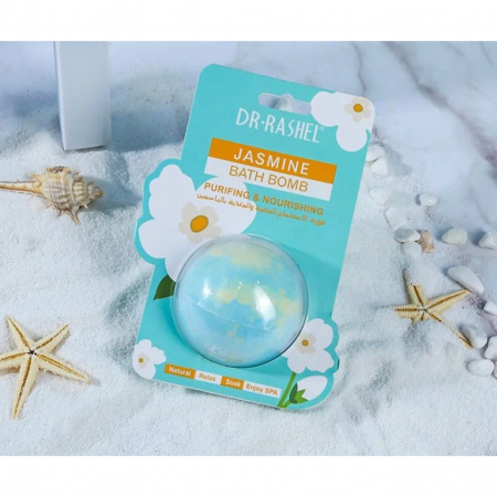 Promotii ❤️ - Sare de baie efervescenta cu iasomie Dr. Rashel Jasmine Bath Bomb 100 gr