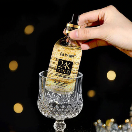 Promotii ❤️ - Ser cu aur anti-aging  Dr.Rashel 24K Gold Radiance & Anti Aging Serum - 100ml