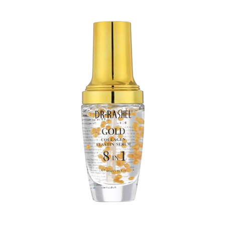 Promotii ❤️ - Ser de fata Anti - Aging 8 in 1  Colagen si Particulele de aur - Dr. Rashel 8 In 1 Gold Collagen Elastin Face Serum Anti Aging 40 ml