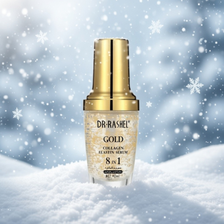 Ser de fața anti-rid  cu Colagen si Particulele de aur - Dr.Rashel Gold Collagen Elastin Serum Wrinkle Aging Essence