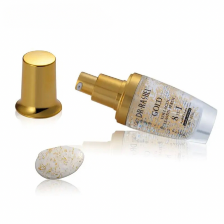 Ser de fața anti-rid  cu Colagen si Particulele de aur - Dr.Rashel Gold Collagen Elastin Serum Wrinkle Aging Essence [1]