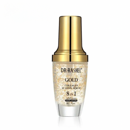 Aur 24K Gold - Ser de fața anti-rid  cu Colagen si Particulele de aur - Dr.Rashel Gold Collagen Elastin Serum Wrinkle Aging Essence