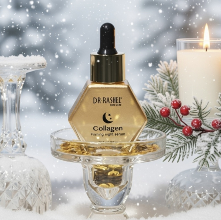 Winter Sale - Ser de noapte pentru fermitate cu Colagen 2% - Dr Rashel Collagen Firming Night Serum - 35 ml