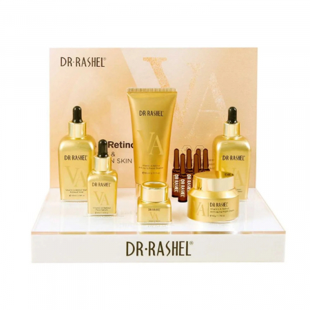 Set 12 Produse Anti - Aging cu Retinol pentru Riduri & Efect de Lifting  - Dr. Rashel Retinol Skin Care Kit [2]