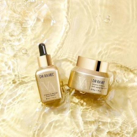 Set 2 Produse Anti-Aging cu Retinol pentru Riduri si Efect de Lifting - Vitamin A Retinol Age-Defying & Rejuvenation Skin Care Kit [1]