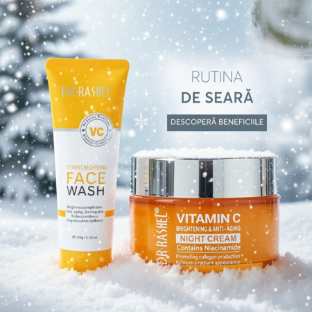 Vitamina c - Set 2 produse Rutina de seara cu Vitamina C- Dr.Rashel Vitamin C Series