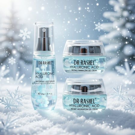 Winter Sale - Set 3 Produse Acid Hialuronic - Dr Rashel Revitalizing Hyaluronic Acid