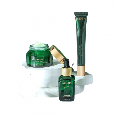 Promotii ❤️ - Set 3 Produse Ceai Verde - Dr Rashel Green Tea Moisture and Nourish Skin set
