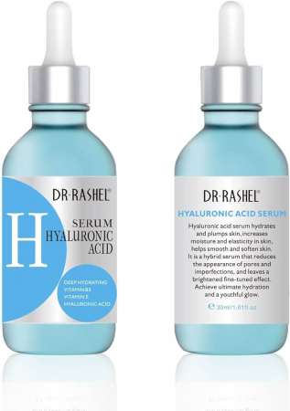 Set 3 seruri Anti - Aging cu Vitamina C, Acid Hialuronic si Retinol - Dr. Rashel Facial Serum pack [4]