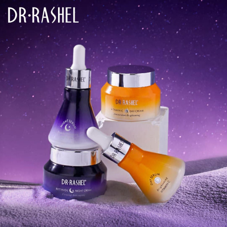 Set 4 produse Anti Aging Vitamina C & Retinol - Dr Rashel Day&Night Pack [2]