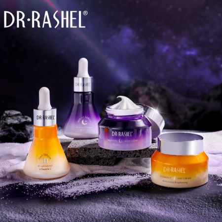 Set 4 produse Anti Aging Vitamina C & Retinol - Dr Rashel Day&Night Pack [1]