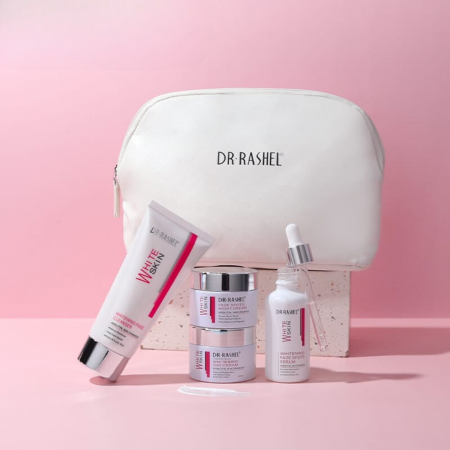 Set complet anti-pete  Spf 20 + Geanta Cadou- Dr. Rashel Whitening Kit with bag [7]