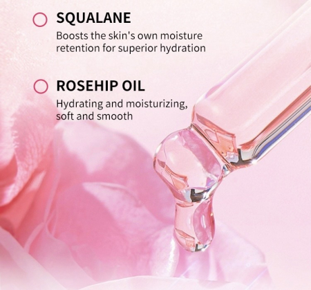 Ulei pentru fermitate  Dr.Rashel Rosehip Oil & Squalane Moisturizing Face Oil - 35ml [3]