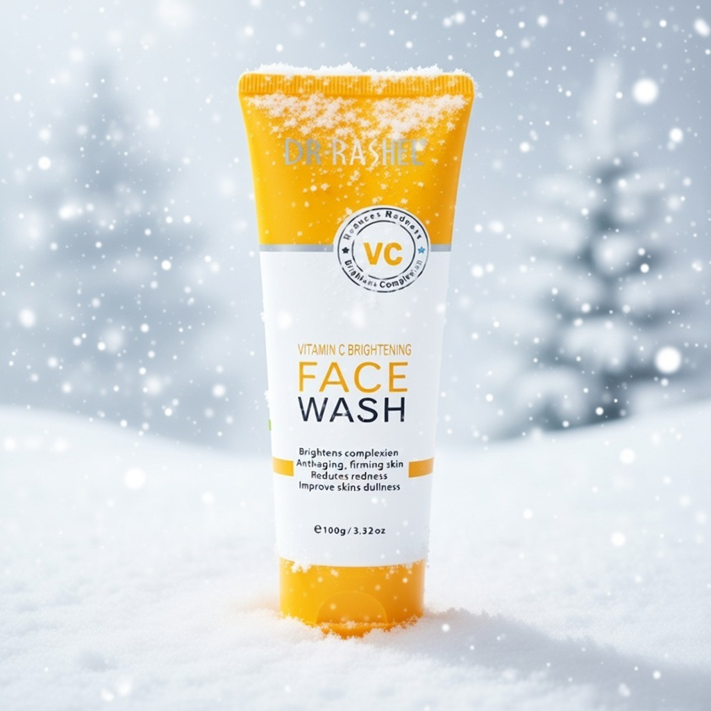 Crema de curatare cu Vitamina C - Dr Rashel Brightening Face Wash 100ml