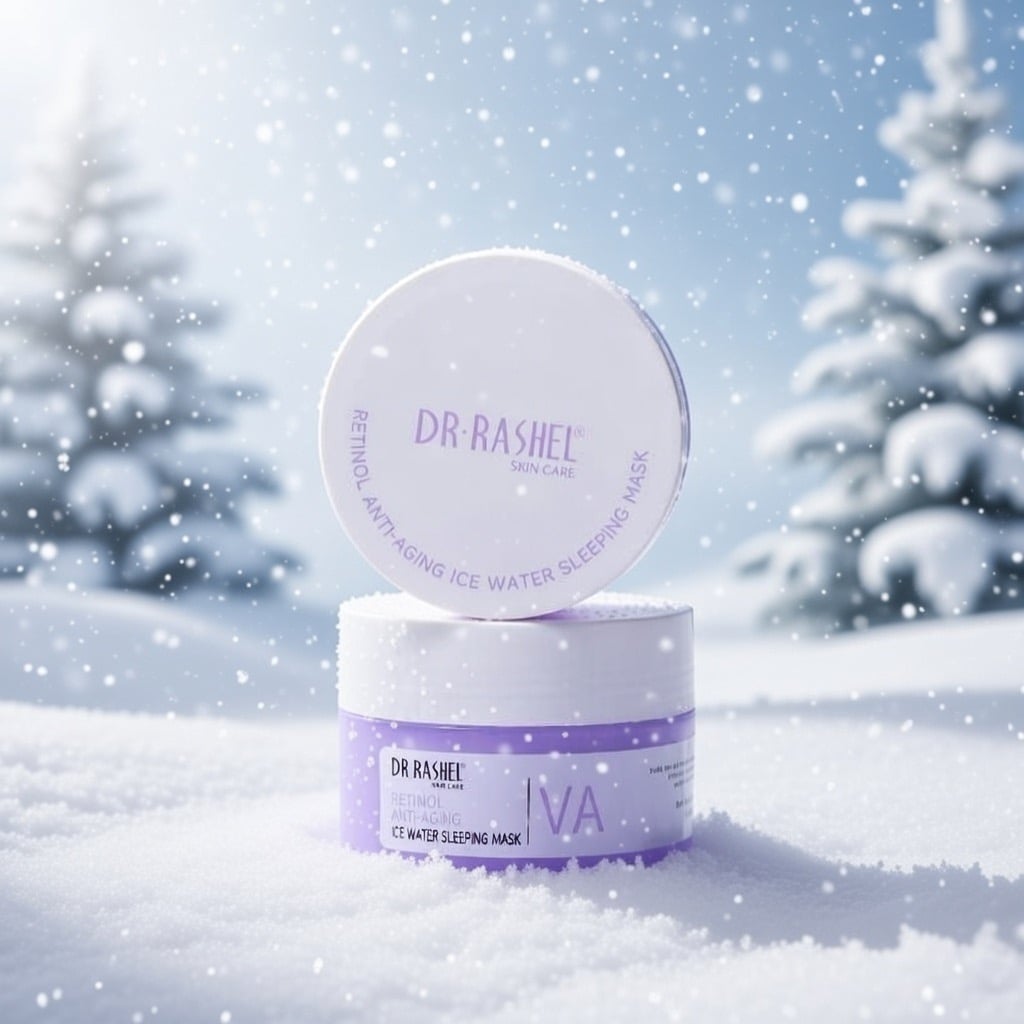 Mascǎ de noapte cu Retinol anti aging - Dr Rashel Retinol Ice Sleeping mask 100 gr