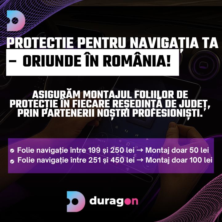 Protectie pentru navigatia ta!