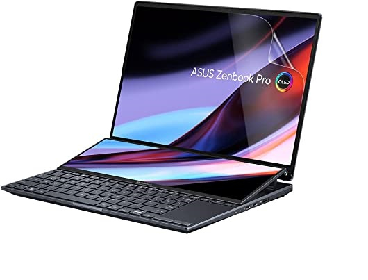 Folie Asus Zenbook Pro 14 Duo OLED (UX8402), protectie display principal, din silicon [2]