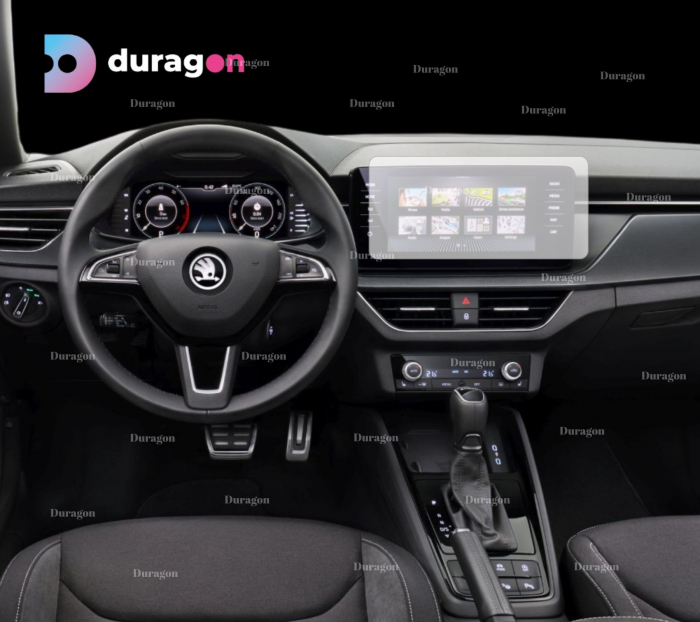 Folie Navigatie 9.2'' Skoda Kamiq 2023+ [1]