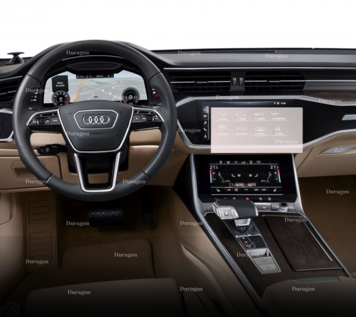Folie Navigatie Audi A6 2018-2024+ [2]