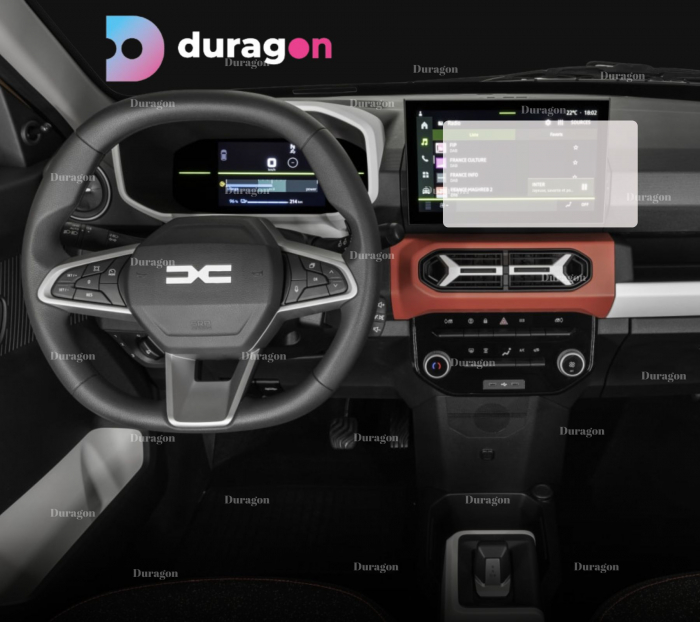 Folie Navigatie Dacia Spring Electric 2021-2024 [1]