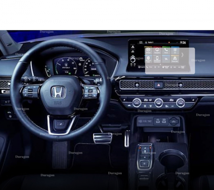 Folie Navigatie Honda Civic e:HEV (EU) 2022+ [2]