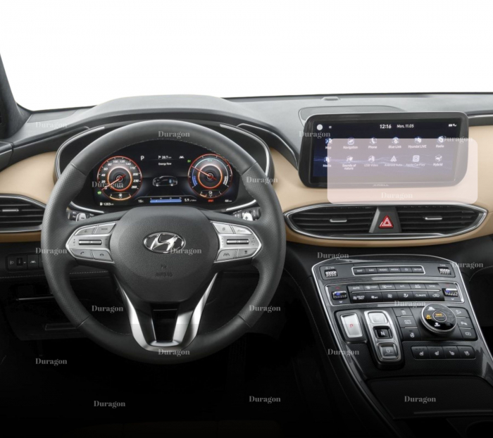 Folie Navigatie Hyundai Santa Fe 2020-2023 [2]