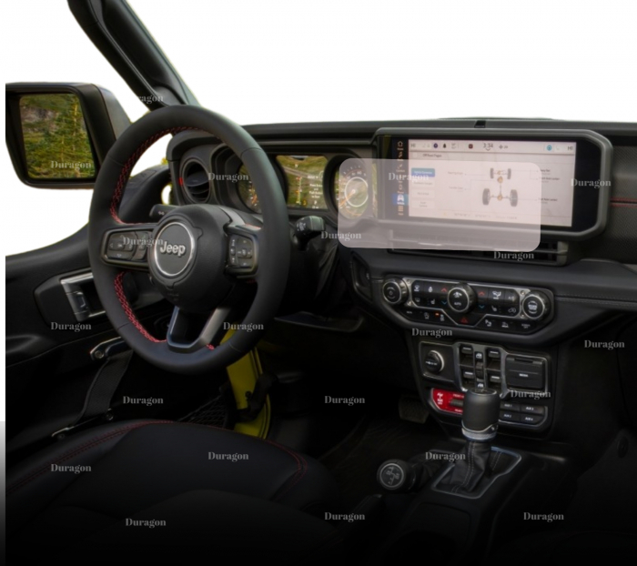 Folie Navigatie Jeep Gladiator 2023+ [2]