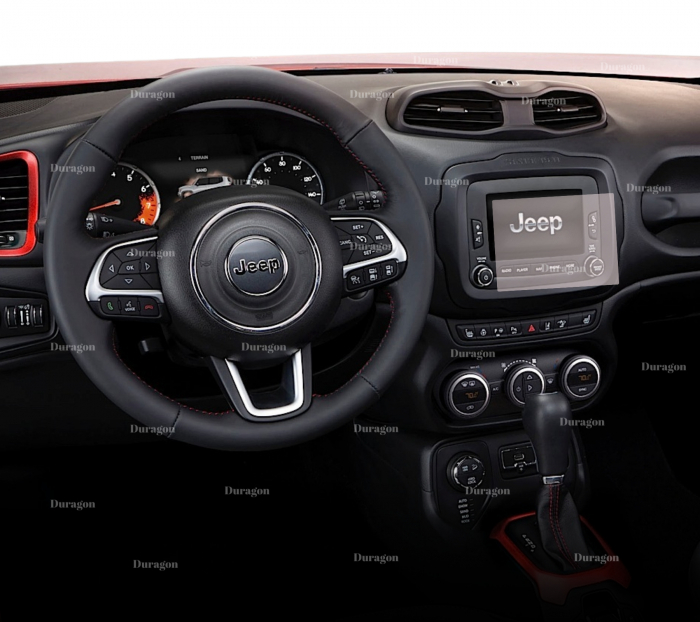 Folie Navigatie Jeep Renegade 2014-2018 [2]