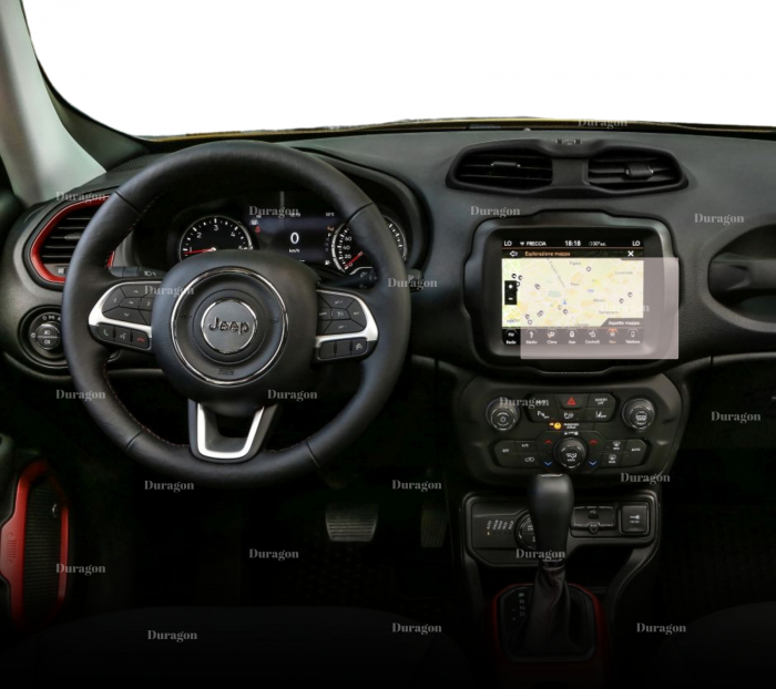 Folie Navigatie Jeep Renegade 2018-2022 [2]