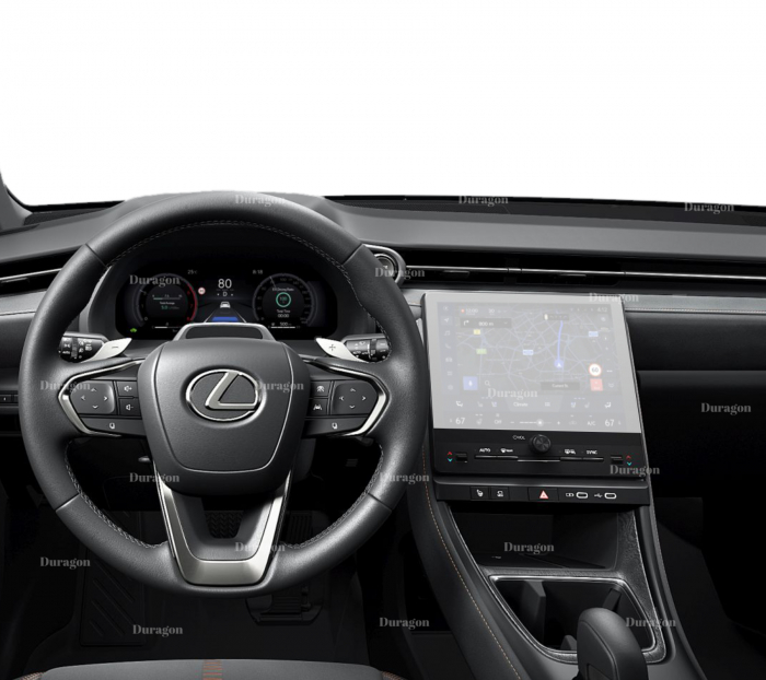 Folie Navigatie Lexus LBX 2023-2024+ [2]