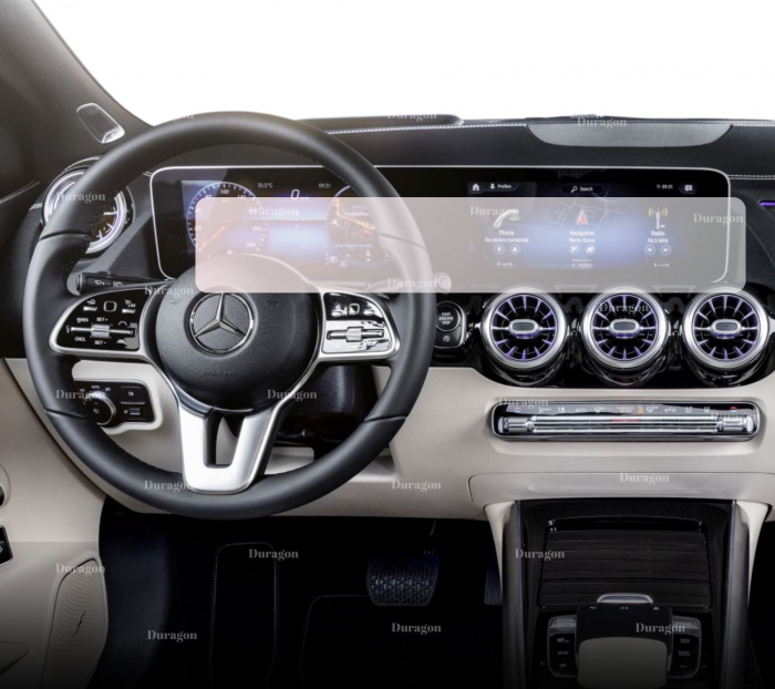 Folie Navigatie Mercedes-Benz B-Class (W247) 2018-2022 [2]