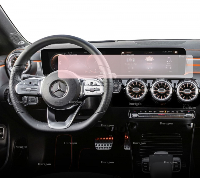 Folie Navigatie Mercedes-Benz CLA Coupe (C118) 2019-2023 [2]