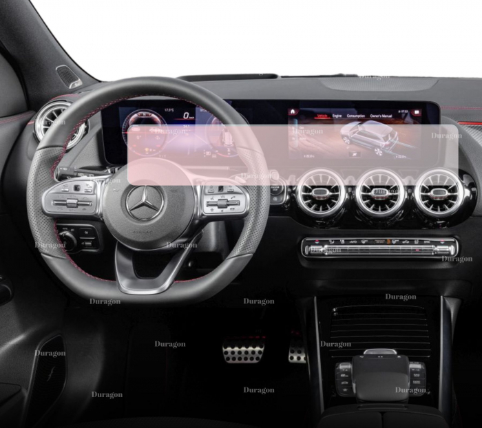 Folie Navigatie Mercedes-Benz GLA 2023+ [2]