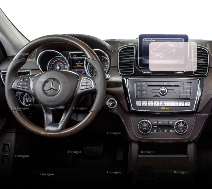 Folie Navigatie Mercedes-Benz GLE (W166) 2015-2019 [2]
