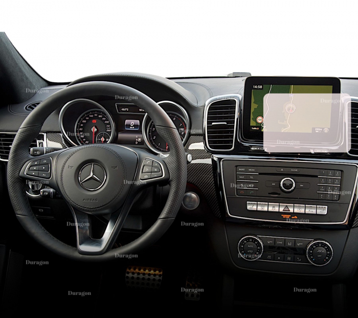 Folie Navigatie Mercedes-Benz GLS-Class (X166) 2016-2019 [2]