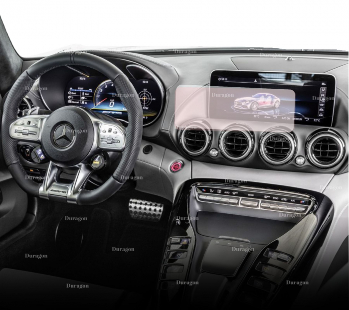 Folie Navigatie Mercedes AMG GT (C190) 2018+ [2]