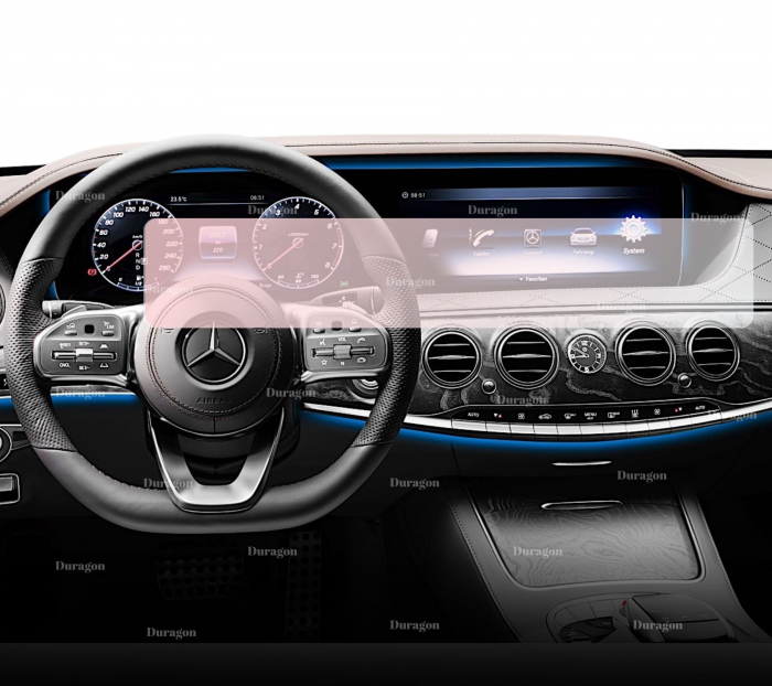 Folie Navigatie Mercedes-Benz S-Class 2017-2020 [2]