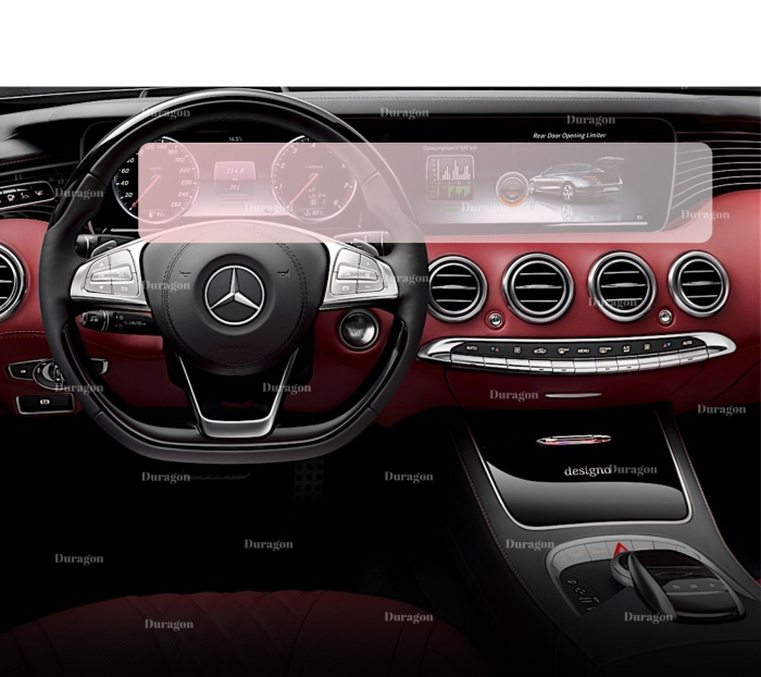 Folie Navigatie Mercedes-Benz S-Class Cabriolet (A217) 2016-2017 [2]