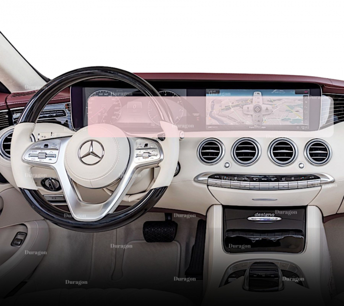 Folie Navigatie Mercedes-Benz S-Class Cabriolet (A217) 2017+ [2]