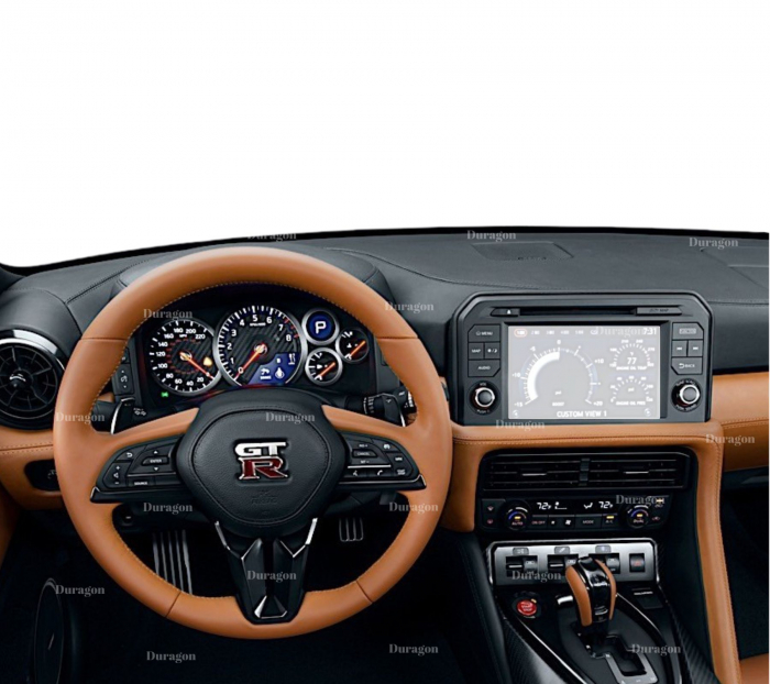 Folie Navigatie Nissan GT-R 2016-2025 [2]