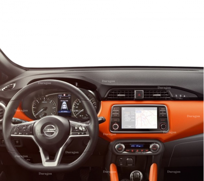 Folie Navigatie Nissan Micra 2020-2025 [2]