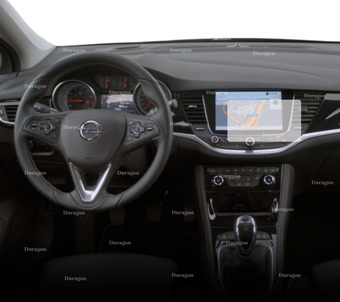 Folie Navigatie Opel Crossland X 2017+ [2]