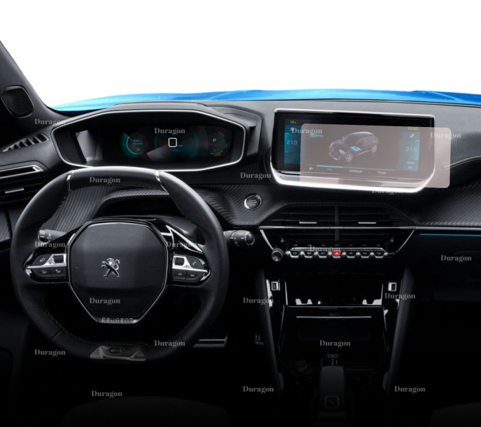 Folie Navigatie Peugeot 2008 2019-2023 [2]