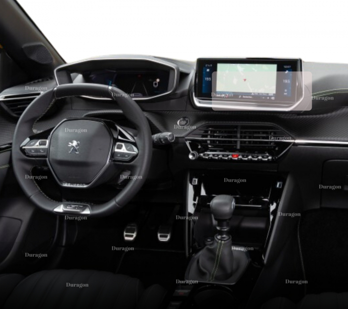 Folie Navigatie Peugeot 208 5 doors 2019+ [2]