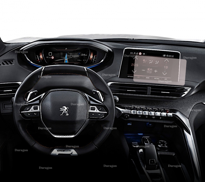 Folie Navigatie Peugeot 3008 2016-2020 [2]
