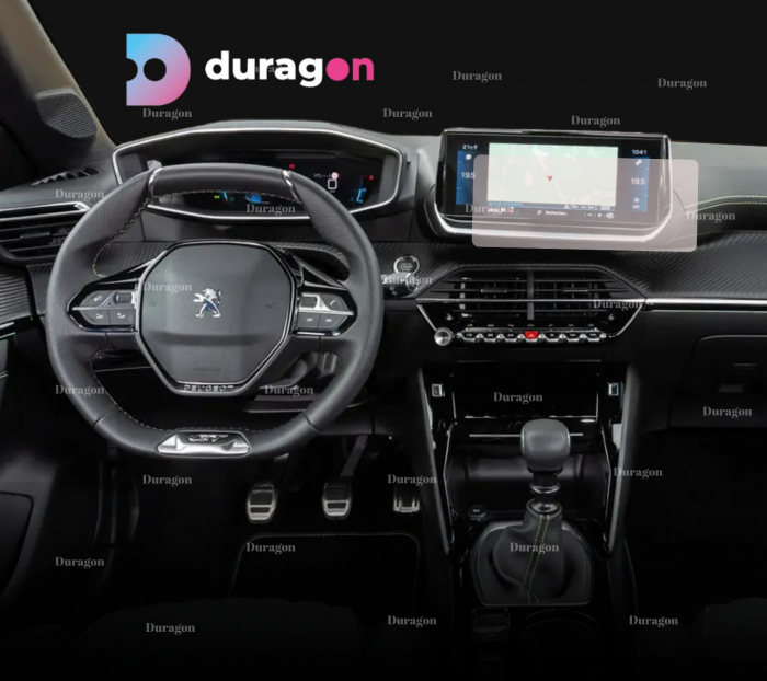 Folie Navigatie Peugeot e-208 2019-2023 [1]