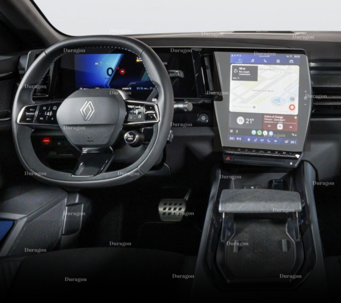 Folie Navigatie Renault Rafale 2023+ [2]